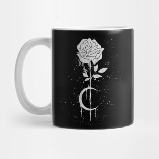 Occult Moon Rose Witchcraft - T-shirt Mug